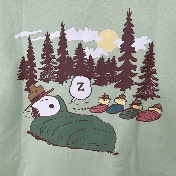 Snoopy & Woodstock Campers Sweatshirt Unisex Medium - Picture 5 of 11